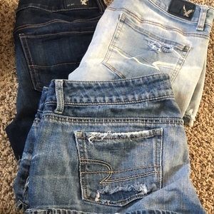 American Eagle & Hollister shorts